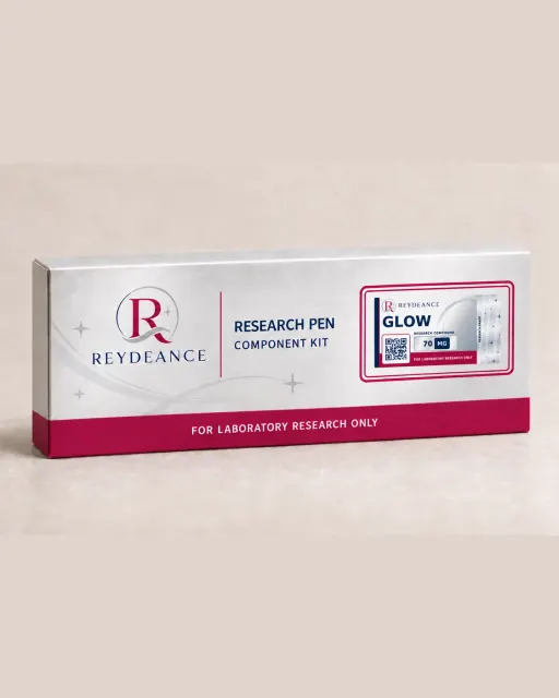 GLOW Pen 70mg — labelled pen box, product photograph