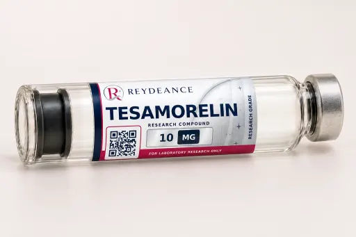 Tesamorelin Cartridge 10mg — labelled cartridge, product photograph
